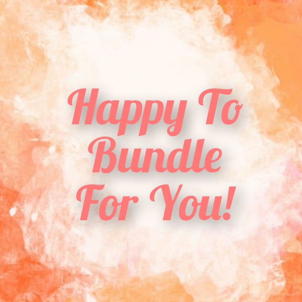 Happy to Bundle Items to Save on Shipping!